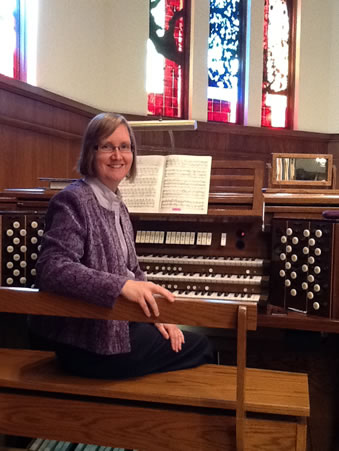 Angela At Home Church Console